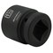 Dynamic 1" Drive Standard Socket, Black Phosphate, Tools 1-1/2" X 1" Drive, 6 Point Standard Length D025348 - alternate 4